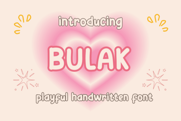 Bulak: A Quirky Display Font for Creative Projects