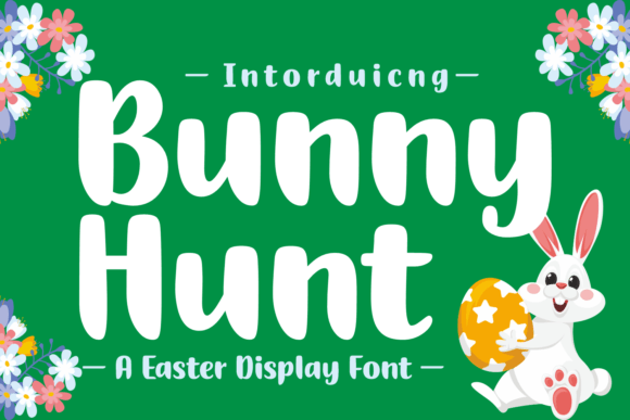 Bunny Hunt: A Sweet Handwritten Font for Creative Projects