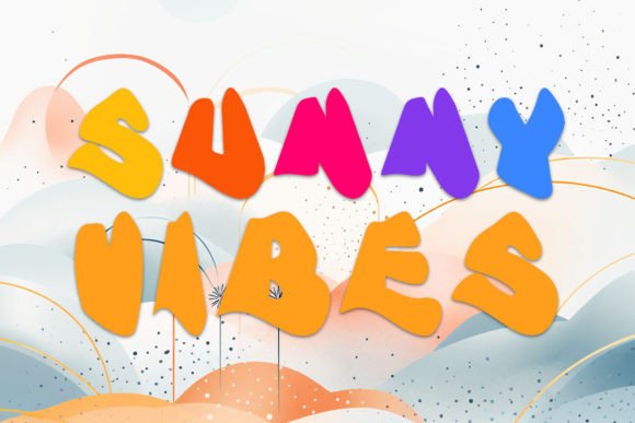Discover the Playful Charm of Sunny Vibes Font