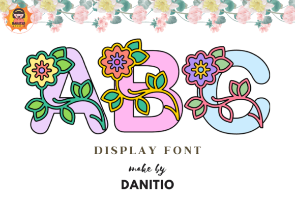 Flora: The Fun Display Font for Creative Projects