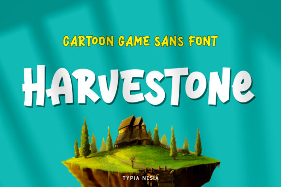 Harvestone: A Playful Display Font for Creative Projects