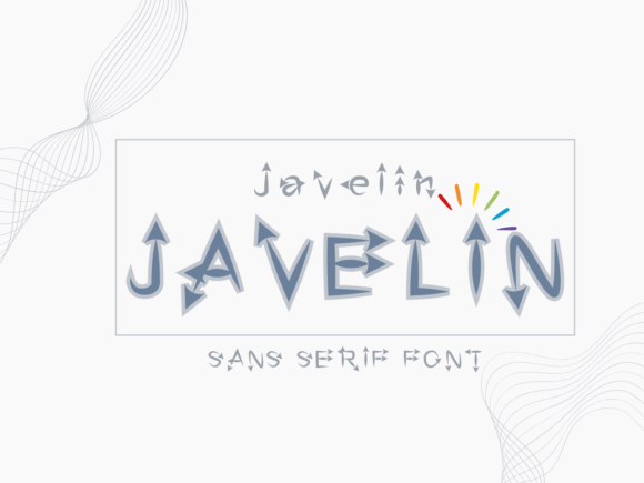 Javelin: A Fun and Versatile Display Font