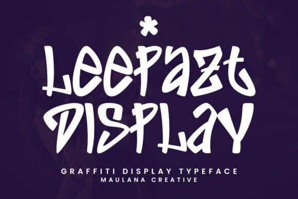 Leepazt: Bold Graffiti Font for Urban Design