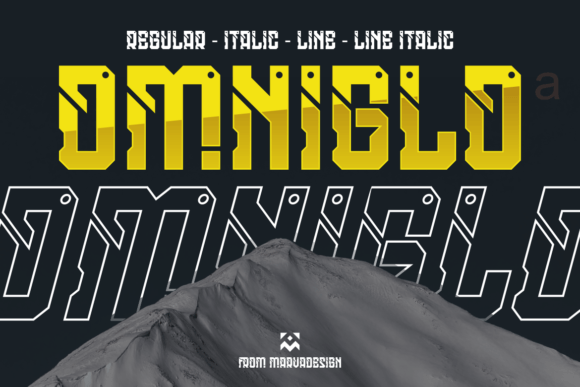 Omniglo: A Modern Typeface for Futuristic Designs