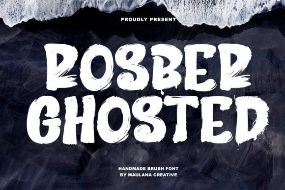 Rosber Ghosted: A Font for Mysterious & Unique Designs