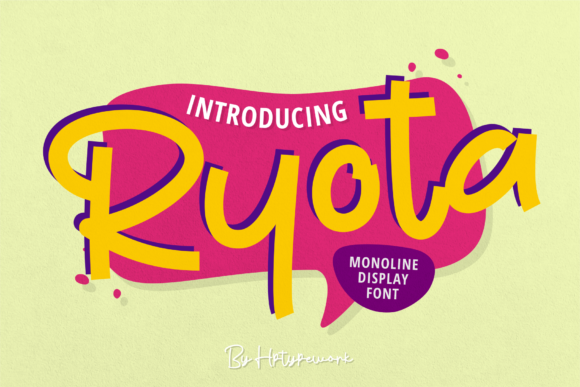 Ryota: A Modern Font for Playful and Polished Designs