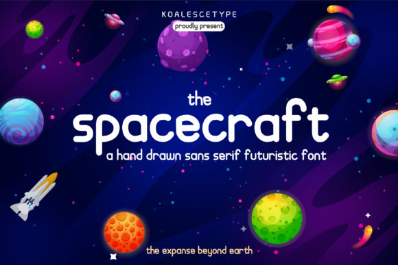 Spacecraft Font: A Modern Display Typeface for Creative Projects