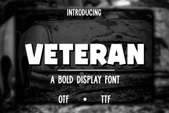 Veteran: A Bold Typeface for Impactful Design