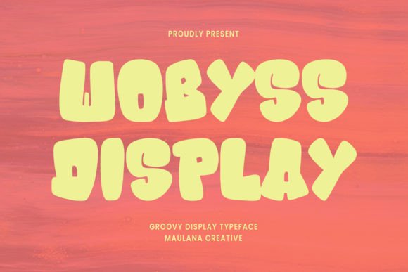 Wobyss Groovy: A Bold, Vibrant Typeface for Impactful Design